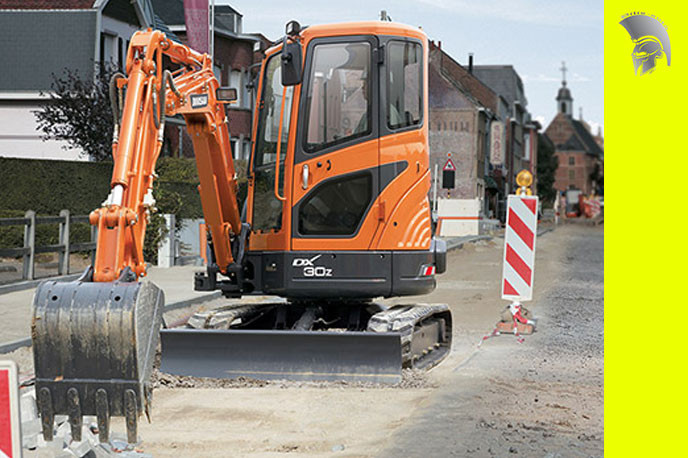 Doosan DX30Z LÁNCOS KOTRÓ
