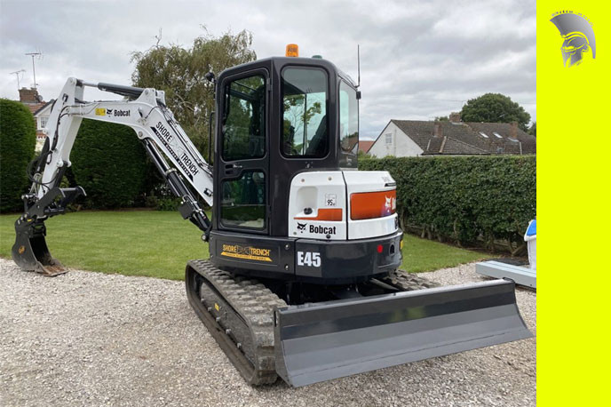 Bobcat E45 Láncos kotró